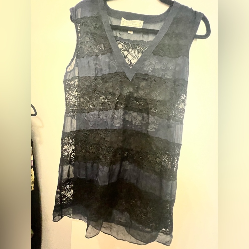 Black Lace Vintage Naked Dress
